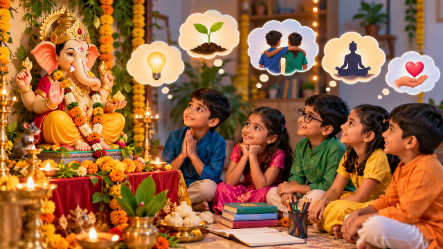 Ganesh Chaturthi: What This Festival Actually Teaches Kids at People’s Public School